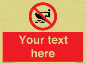 Custom No personal water craft